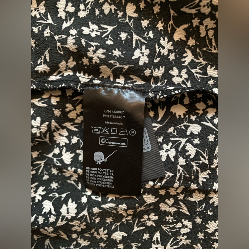 monki floral wrap dress - Picture 5 of 5